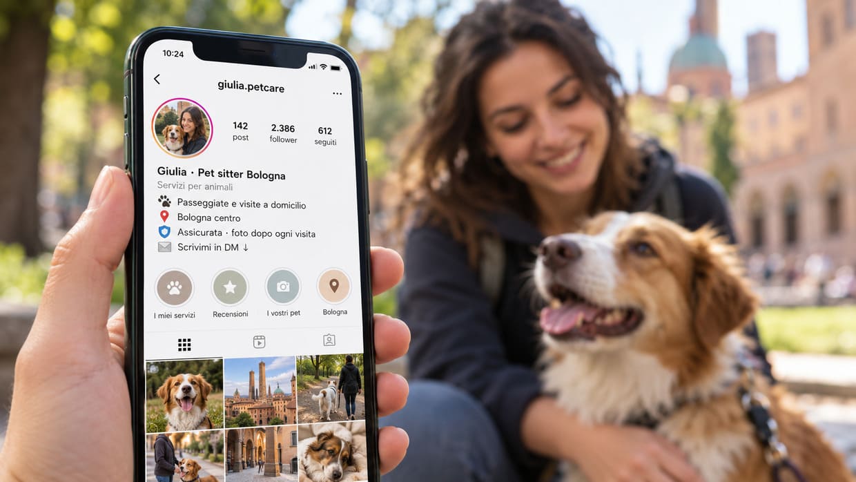 Come scrivere la bio Instagram se lavori con gli animali